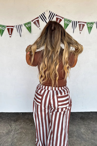 Vertical Vibes Stripe Pants