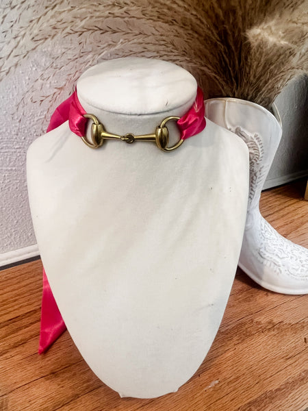 Gold & Silver Bit Scarf Slide