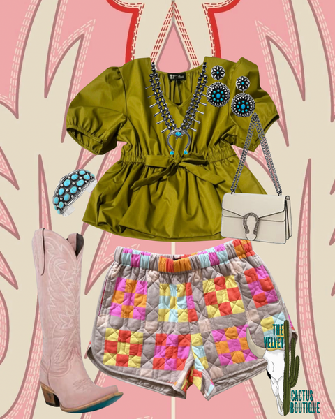 The Patchwork Picnic Shorts