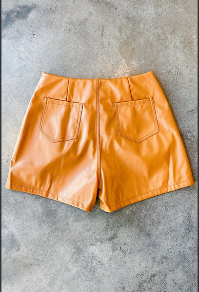 Felicity Chestnut Shorts