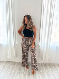 The Day Off Boxer Pants in Leopard - Pre Order