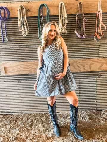 The Birdie Plaid Dress
