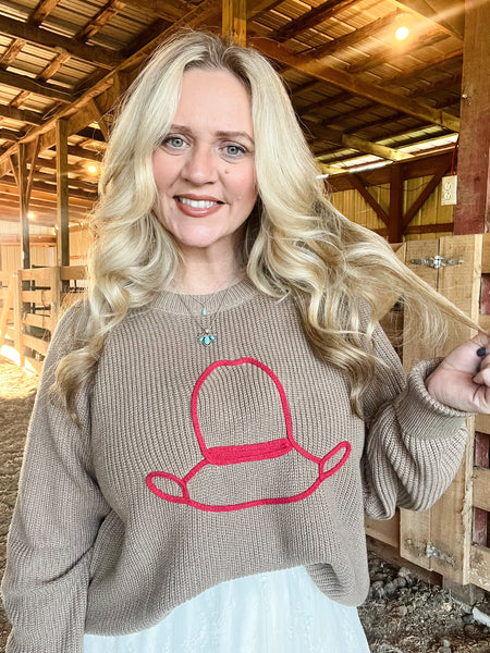 Hats Off Knit Sweater