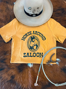 Horse Around Saloon Tee