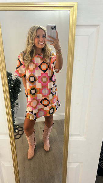 Patch Perfect Dress