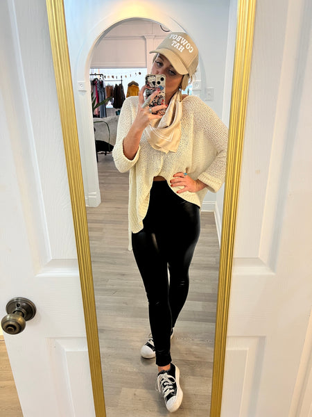 The Willow Crochet Sweater