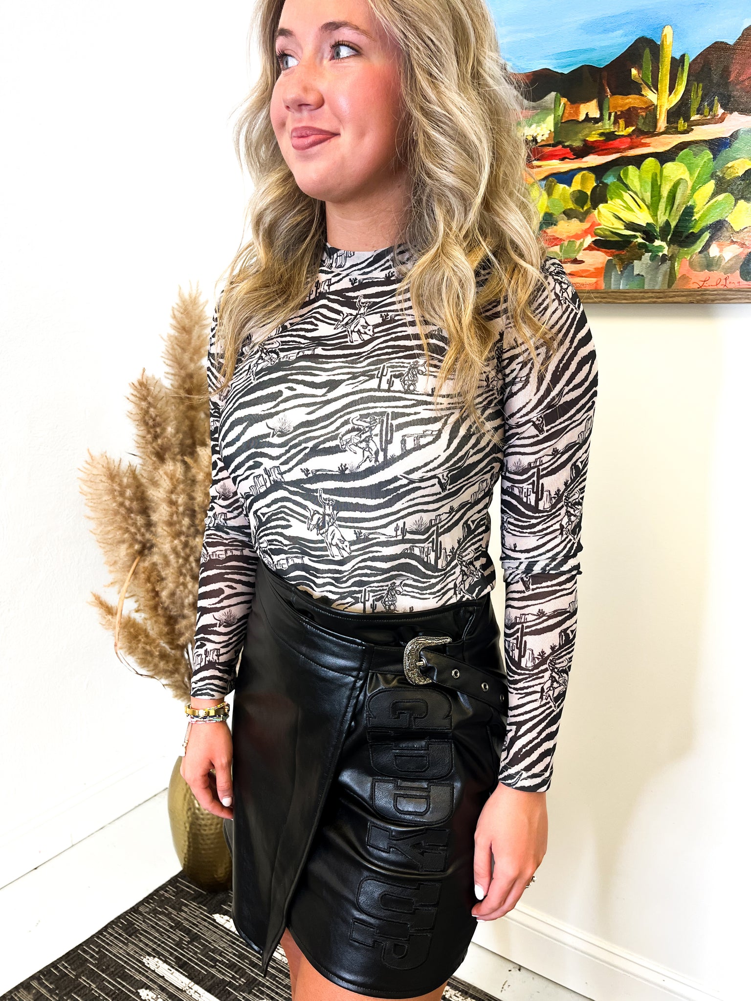 Let’s Get Mesh Wild Top