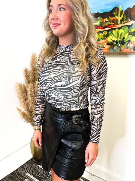 Let’s Get Mesh Wild Top