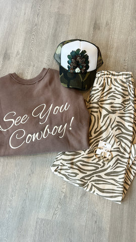 See You Cowboy Sweatshirt