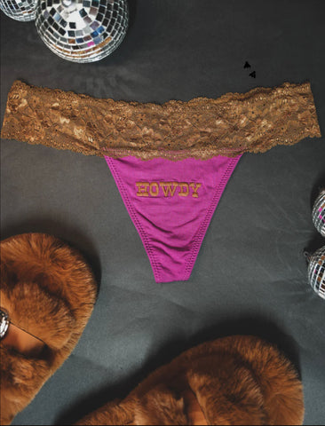 Bare Necessities-Howdy Thong