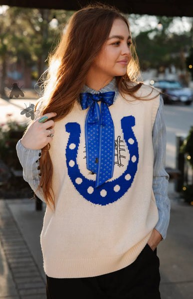 Stay Lucky Sweater Vest