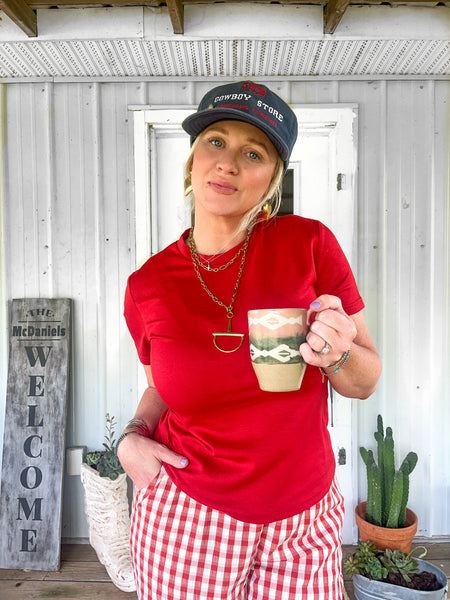 Candy Apple Red Tee