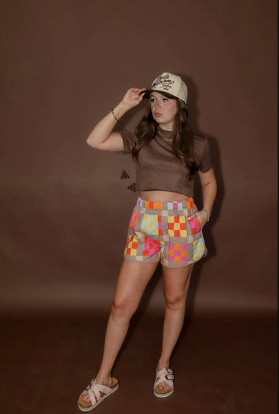 The Patchwork Picnic Shorts