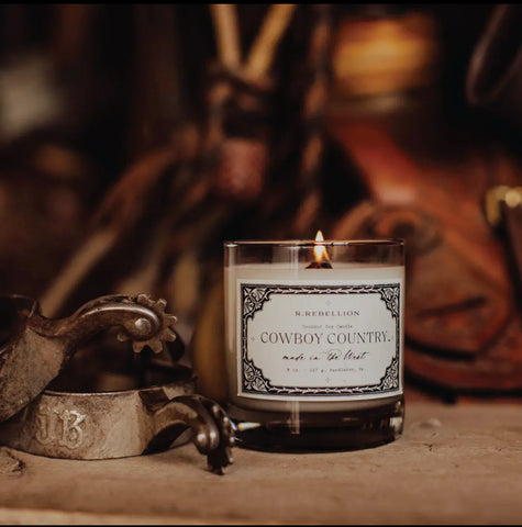 Cowboy Country Candle