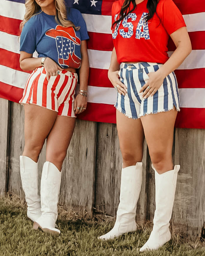 Summertime Blues Cutoffs