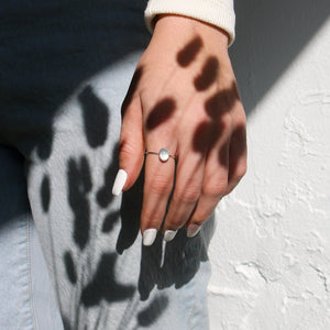 Durango Stacking Ring in Moonstone