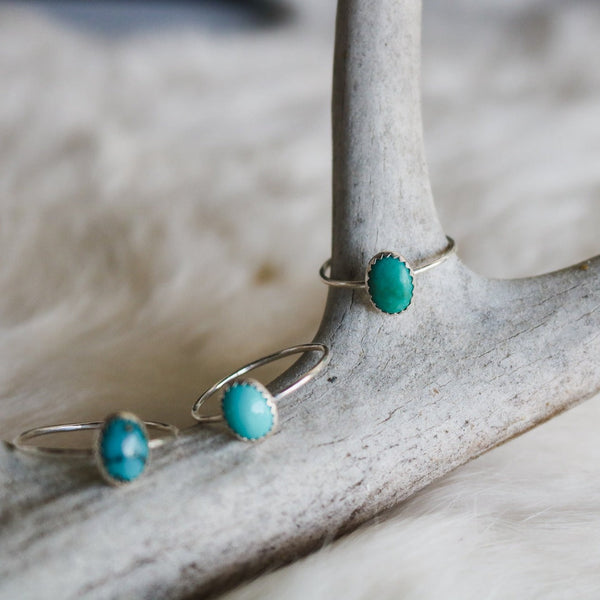 Durango Stacking Ring in Turquoise