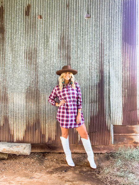 Filly Flannel Tunic