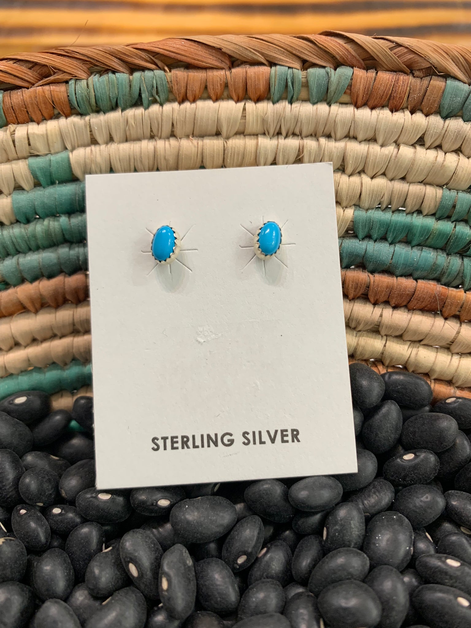 Authentic Turquoise Studs