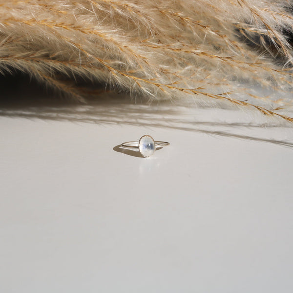 Durango Stacking Ring in Moonstone