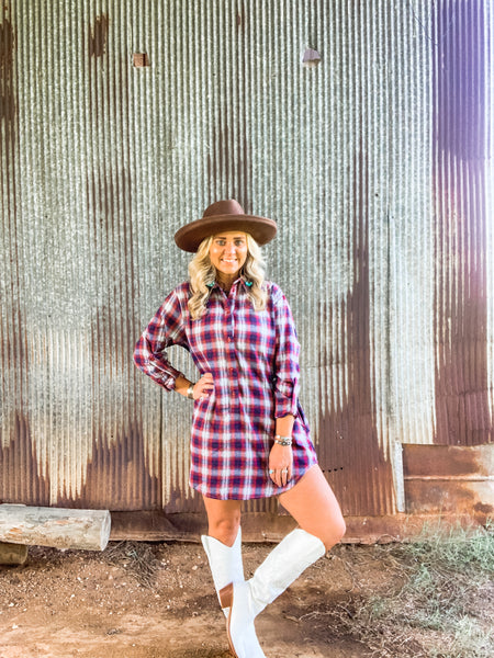 Filly Flannel Tunic