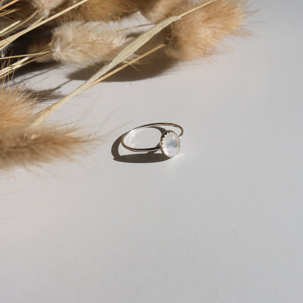 Durango Stacking Ring in Moonstone